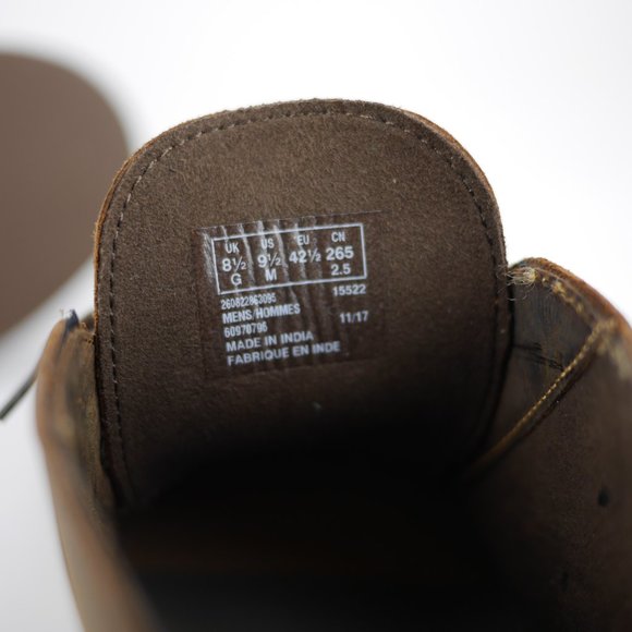 CLARKS Men\'s 9.5 Brown Suede Leather Oiled Chukka Ankle Boots Laced Casual Shoes main image 12